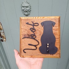 “WOOF” Dog Lead Hanger/