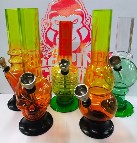 Rainbow small bong acrylic - bong,