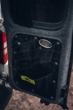 VW CADDY Barn Door storage