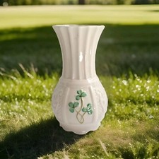 Belleek Bud Vase Black