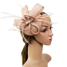 Wedding Royal Ascot Formal Race Flower Feather Hair Hat Fascinator Headband Clip