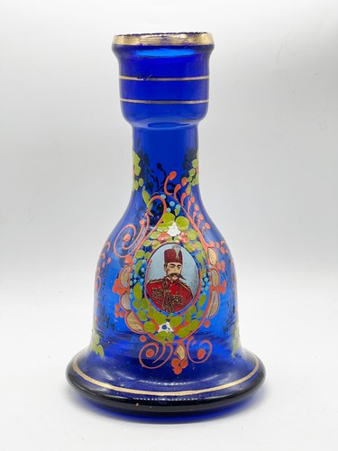 Vintage cobalt blue glass - cobalt,