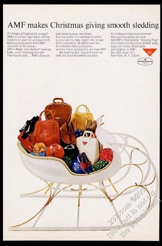 1964 amf bowling ball shoes - amf,