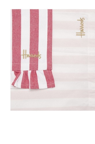 Harrods stripe ruffle tea - harrods,