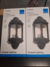 2 X Coast Half Lantern Black