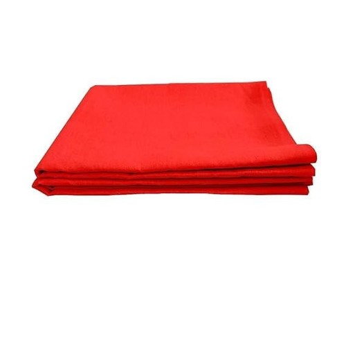 25m red cotton pooja aasan - red,