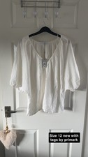 NEW!! White Primark Blouse