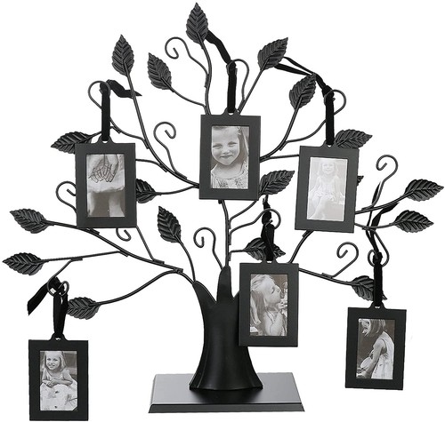 Family tree photo frame - tree, black