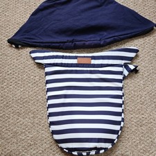 Mountain Buggy Urban Jungle Hood And Apron Nautical