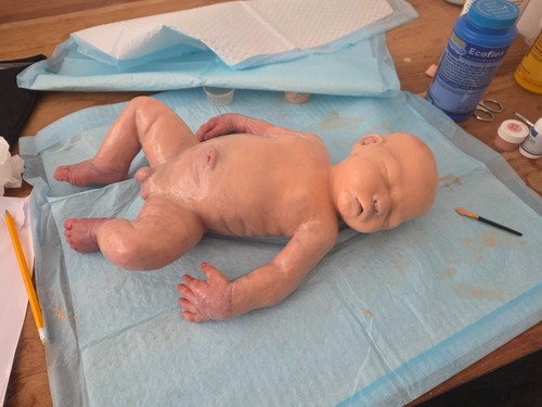 Full body silicone baby story - silicone,
