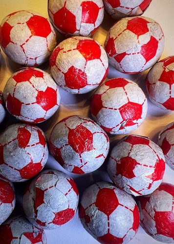 Red and white - red,