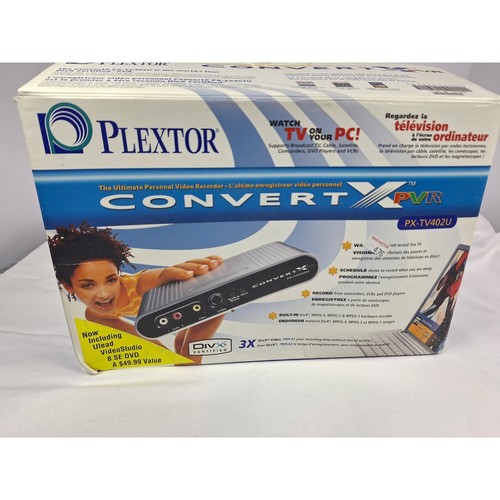 Plextor convertx pvr tv402u - plextor,