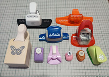 craft paper punch collection, includes Tonic, Martha Stewart and others.
