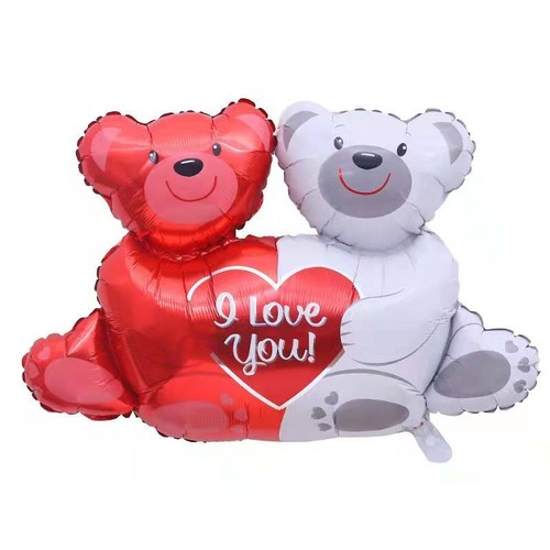 Teddy bear balloon love you - balloon, i