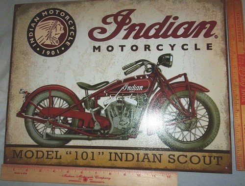 Indian scout sign - indian, vintage