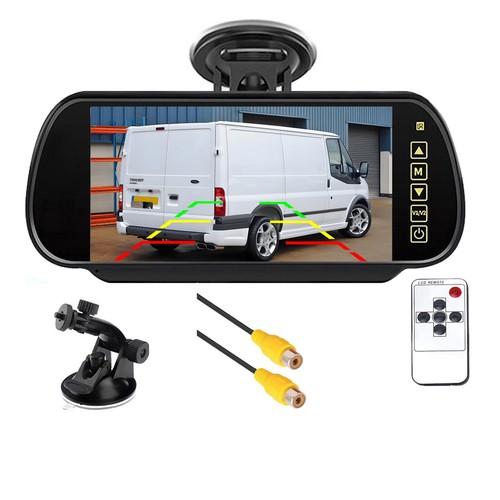 Suction mirror monitor - 7",