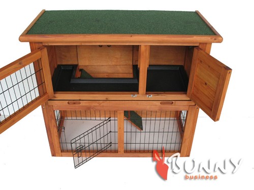 Rabbit guinea pig hutch - rabbit,