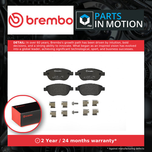 Brake pads set - pads, p61068