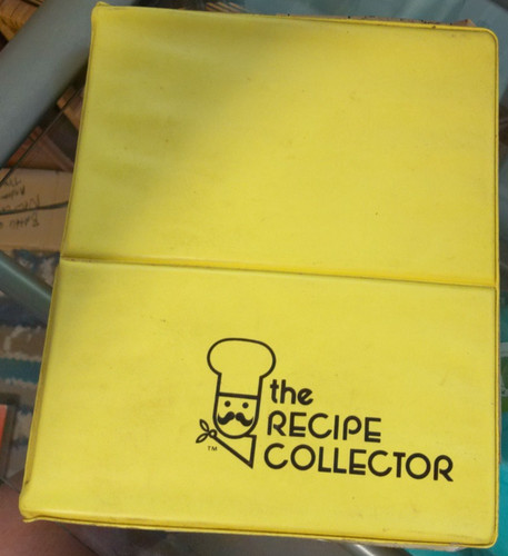 Vintage deluxe recipe - binder,
