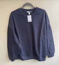 H&M Navy Sweatshirt Size Large