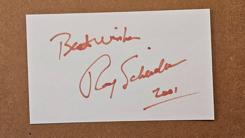 Roy scheider signed - roy,