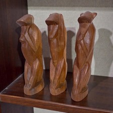 Hand Carved Kenya Three Wise