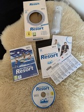 NINTENDO Wii GAME Wii SPORTS RESORT BIG BOX COMPLETE MOTION PLUS *EXCELLENT*