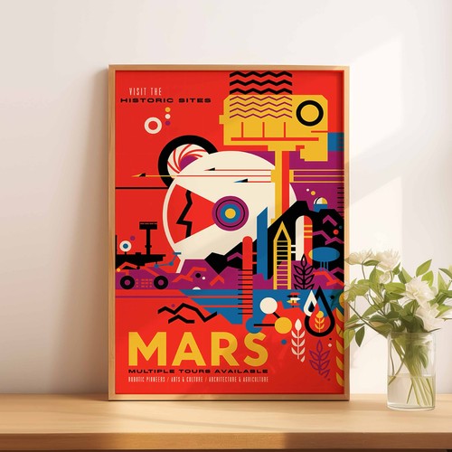 Nasa jpl mars poster - nasa,