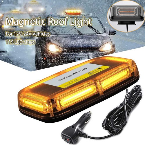 Led warning strobe amber - led,