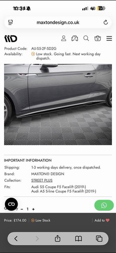 Maxton design side skirts - maxton,