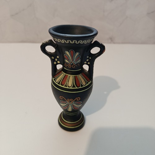 Vintage greek amphora vase - greek,