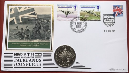 Falkland islands 2007 crown - islands,