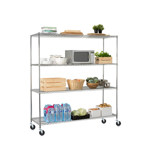 Chrome tier shelving - 4, unit