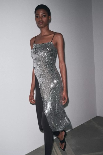 Zara stunning long asymmetric - stunning,