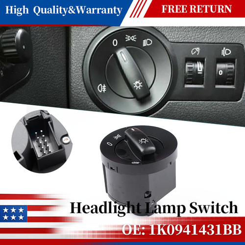 1k0941431bb headlight switch - 1k0941431bb,