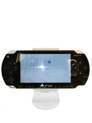 Psp black handheld console - black,