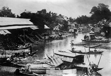 Thailand Bangkok water canal