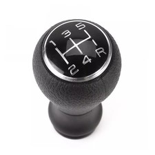 5 SPEED GEAR SHIFT STICK KNOB BLACK FOR PEUGEOT 206 207 306 307 CITROEN C1 C3