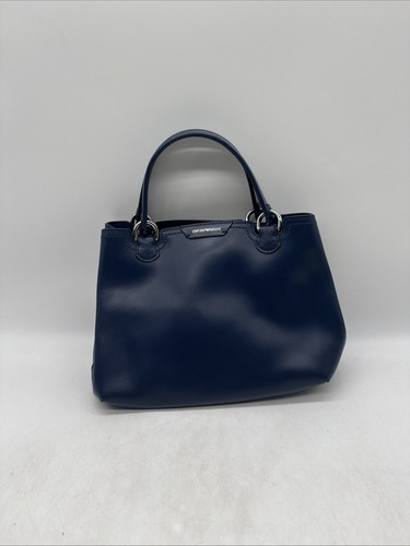 Emporio armani navy leather - armani,