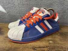 ADIDAS NBA New York Knicks Superstar Edition Low Rise Suede Sneakers size UK 5.5