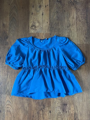 Zara blue puff - , gathered