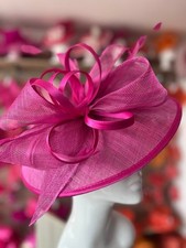 FUCHSIA PINK  SAUCER HATINATOR