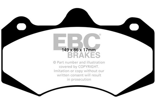 Ebc yellowstuff front brake - ebc,