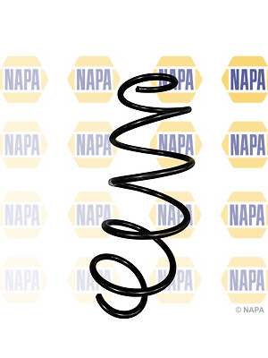 Suspension coil spring front - suspension,