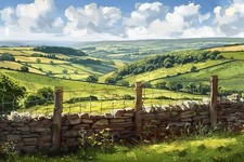 YORKSHIRE DALES LANDSCAPE