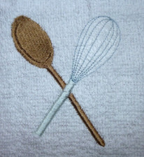 Kitchen utensil whisk - &, spoon