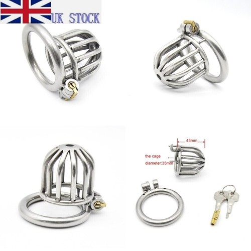 Metal chastity cage device - cage,