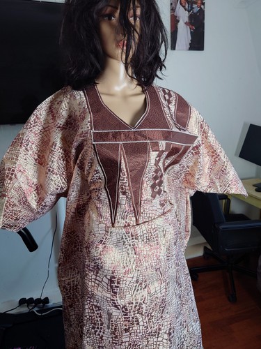 Damask african attire - damask,