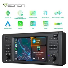 For BMW 5 Series E39 535 540 Android 13 6+64 7" Car Radio GPS Stereo CarPlay DAB