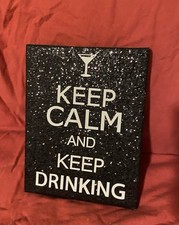 8x10 Glitter Canvas Print